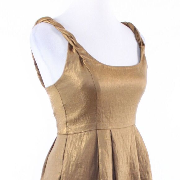 Yoana Baraschi gold sun dress 2 - Picture 4 of 8